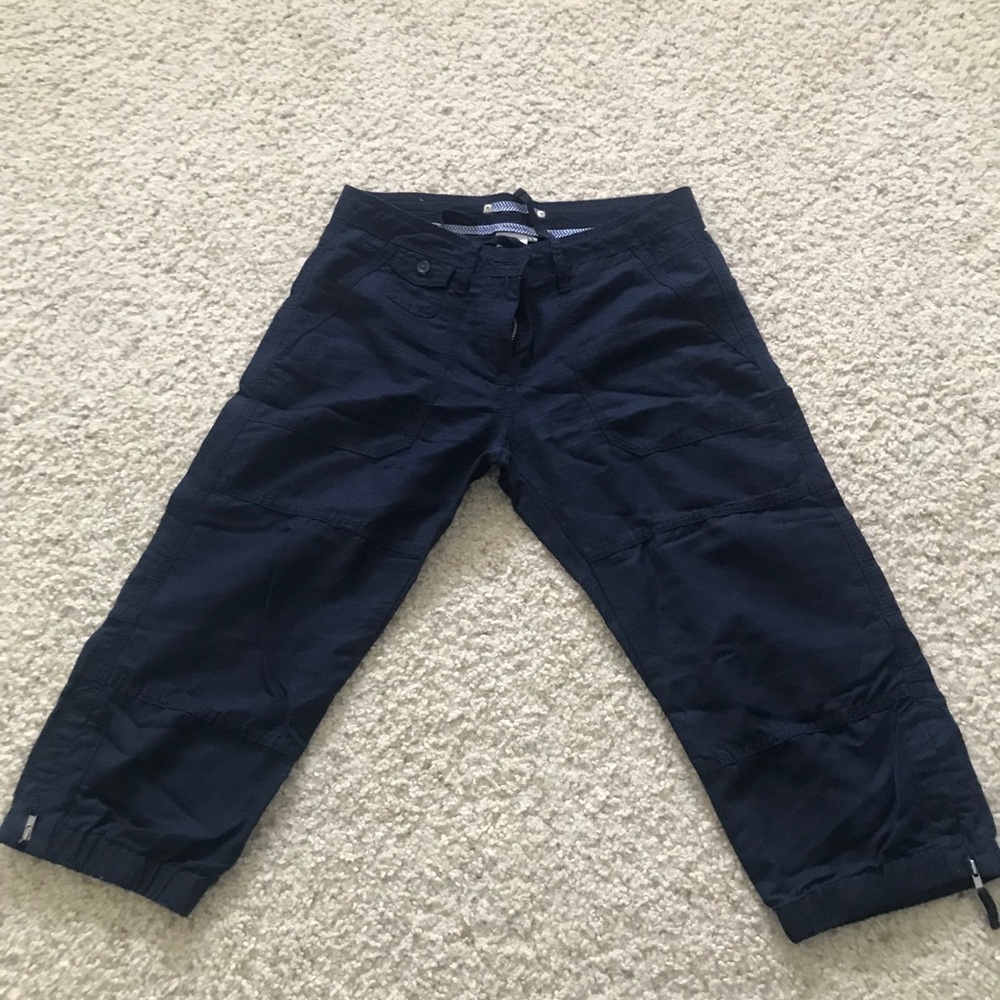 Jean Paul Capri pants -linen & cotton